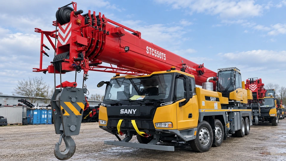 SANY, автокран 55 т