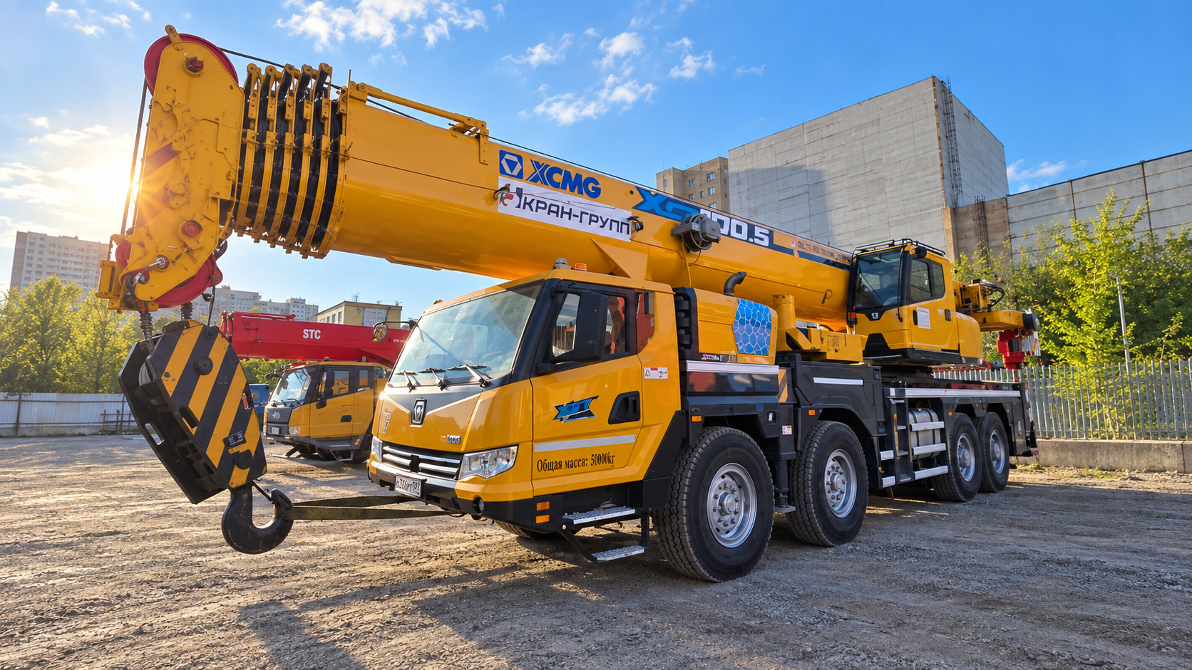 XCMG, автокран 100 т